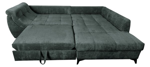 ROHOVÁ SEDAČKA, textil, zelená P & B - Sedací soupravy, Online Only