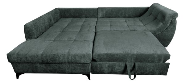 ROHOVÁ SEDAČKA, textil, zelená P & B - Sedací soupravy, Online Only