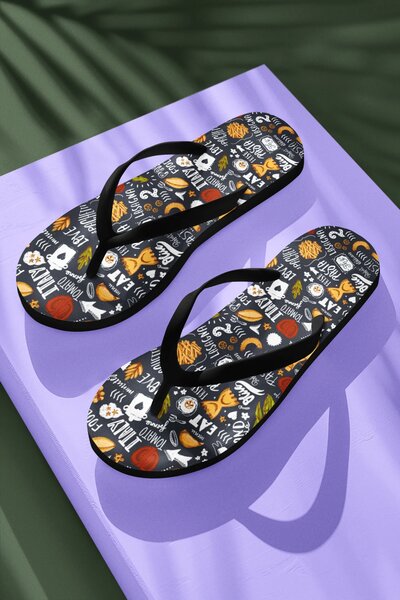 Italian Pasta | stylové plážové žabky - S / EU 38