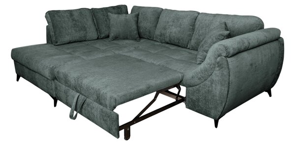 ROHOVÁ SEDAČKA, textil, zelená P & B - Sedací soupravy, Online Only