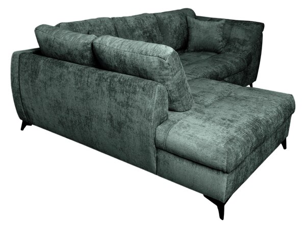 ROHOVÁ SEDAČKA, textil, zelená P & B - Sedací soupravy, Online Only