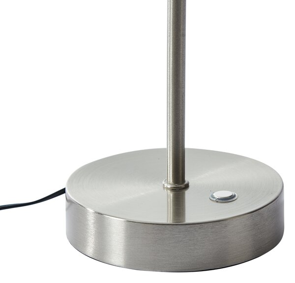 Designová stolní lampa ocelová s opálovým sklem vč. LED stmívatelná - Joya