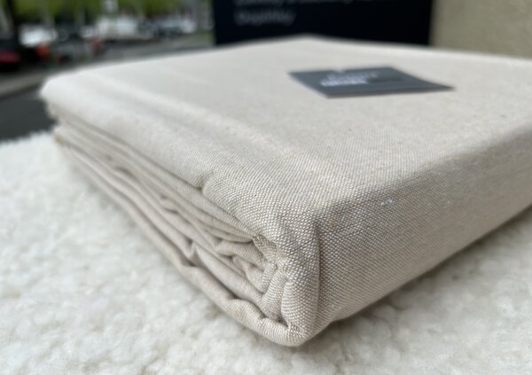 Textil Antilo Lehký přehoz Kasia Lino, béžový Rozměr: 240x260 cm