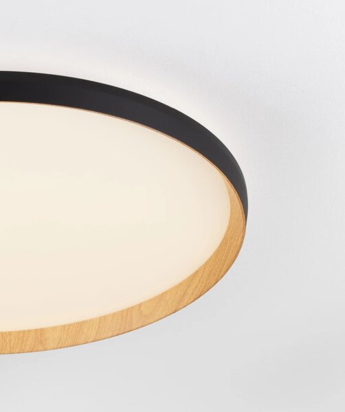 Nova Luce Moderní stropní LED svítidlo VOMOS, 55W, 2700K/3000K/4000K Barva: Černá