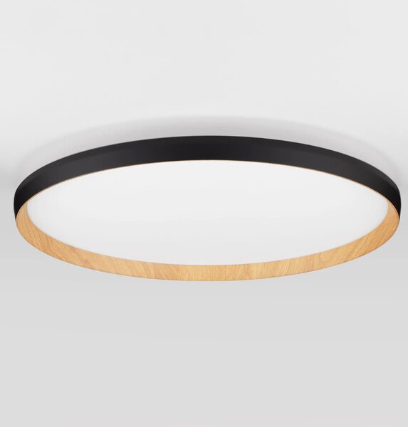 Nova Luce Moderní stropní LED svítidlo VOMOS, 55W, 2700K/3000K/4000K Barva: Černá