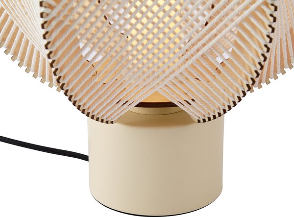 Japandi stolní lampa béžová 32 cm - Gertie