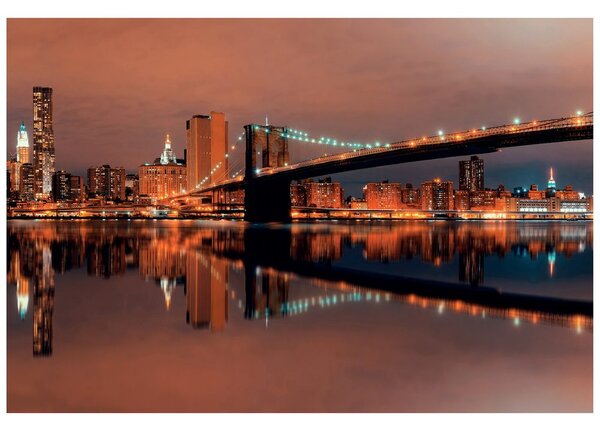 Fototapeta most v Manhattanu