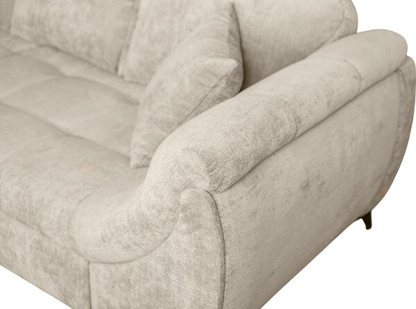 ROHOVÁ SEDAČKA, textil, béžová P & B - Sedací soupravy, Online Only