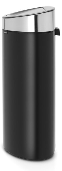 Brabantia Odpadkový koš Touch Bin - 40 L, matná černá/stříbrná
