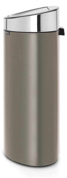 Brabantia Odpadkový koš Touch Bin - 40 L, platinová/stříbrná