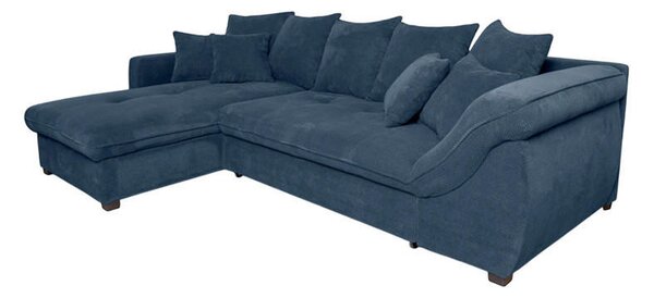 ROHOVÁ SEDAČKA, textil, tmavě modrá P & B - Sedací soupravy, Online Only