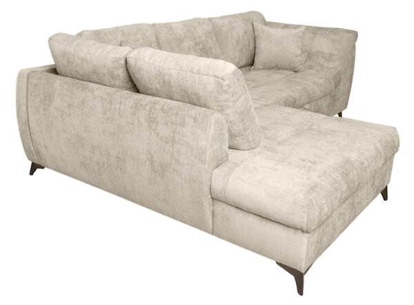 ROHOVÁ SEDAČKA, textil, béžová P & B - Sedací soupravy, Online Only