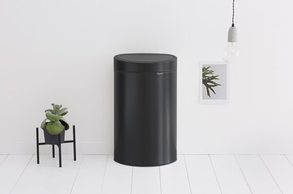 Brabantia Odpadkový koš Touch Bin - 40 L, matná černá