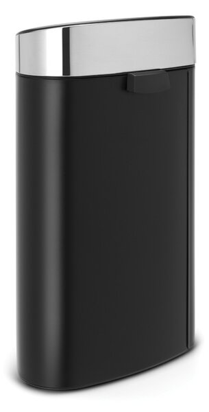 Brabantia Odpadkový koš Touch Bin - 40 L, matná černá/stříbrná