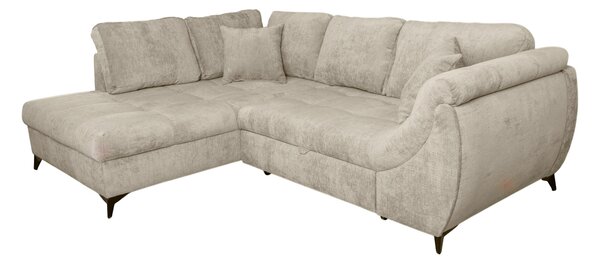 ROHOVÁ SEDAČKA, textil, béžová P & B - Sedací soupravy, Online Only