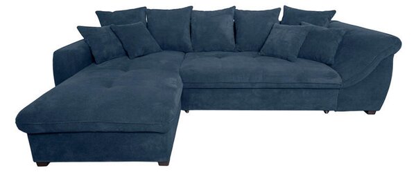 ROHOVÁ SEDAČKA, textil, tmavě modrá P & B - Sedací soupravy, Online Only