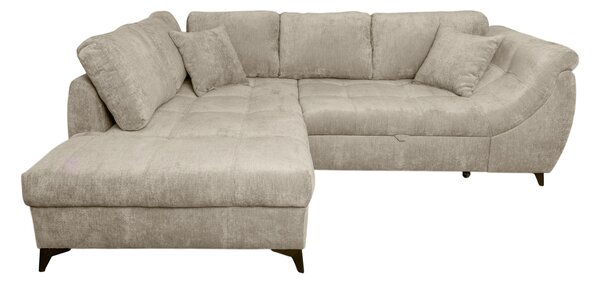 ROHOVÁ SEDAČKA, textil, béžová P & B - Sedací soupravy, Online Only
