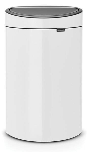 Brabantia Odpadkový koš Touch Bin - 40 L, bílá