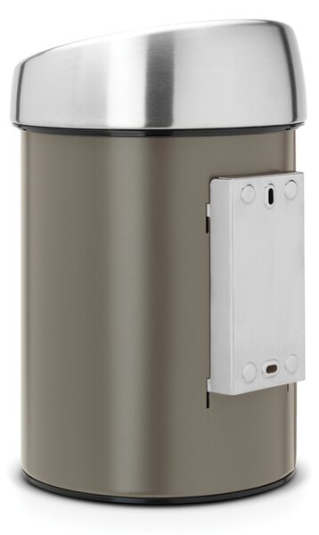 Brabantia odpadkový koš Touch Bin - 3 L, platinová
