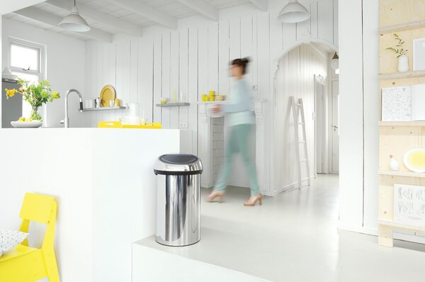 Brabantia odpadkový koš Touch Bin - 60L, lesklá ocel