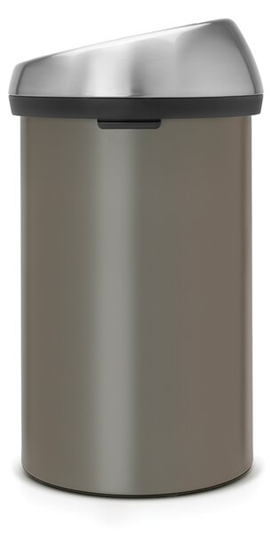 Brabantia odpadkový koš Touch Bin - 60L, platinová