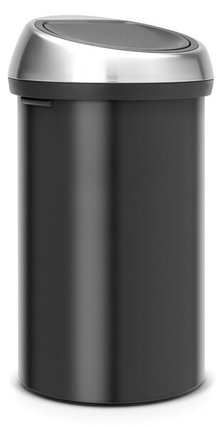 Brabantia odpadkový koš Touch Bin - 60L, matná černá/stříbrná