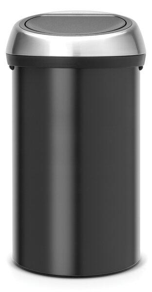Brabantia odpadkový koš Touch Bin - 60L, matná černá/stříbrná