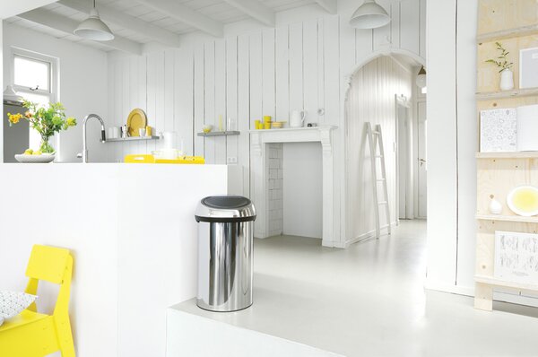 Brabantia odpadkový koš Touch Bin - 60L, lesklá ocel