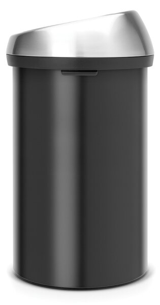 Brabantia odpadkový koš Touch Bin - 60L, matná černá/stříbrná