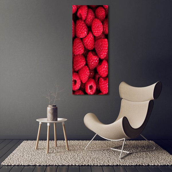 Vertikální Moderní fotoobraz canvas na rámu Maliny ocv-58586956