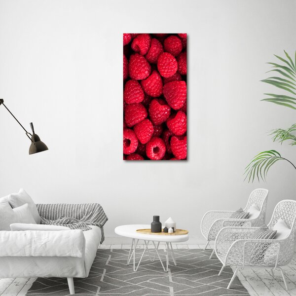 Vertikální Moderní fotoobraz canvas na rámu Maliny ocv-58586956