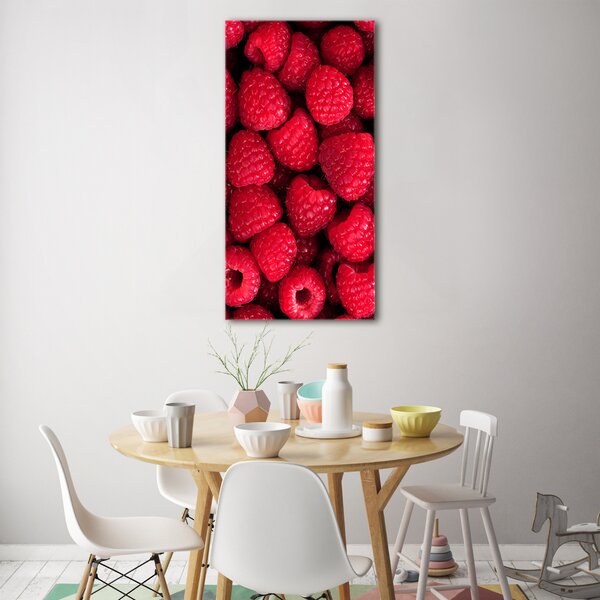 Vertikální Moderní skleněný obraz z fotografie Maliny osv-58586956
