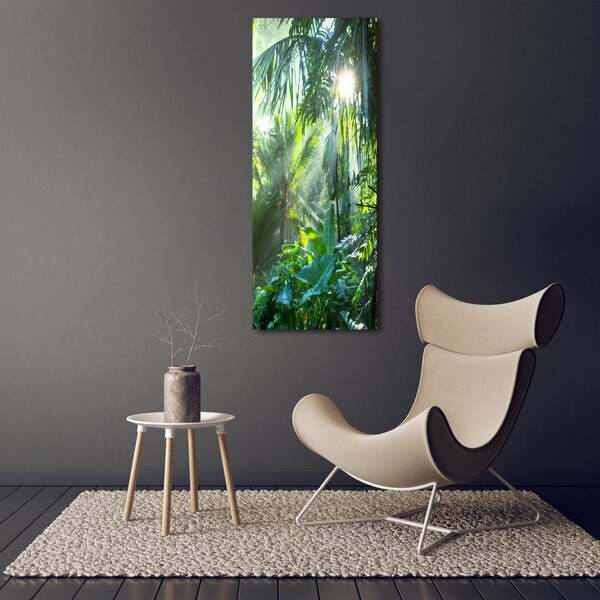 Vertikální Moderní obraz canvas na rámu Prales ocv-58897133