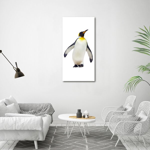 Vertikální Moderní obraz canvas na rámu Tučňák ocv-59348064