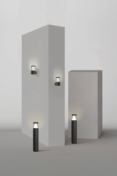 ACB Iluminacion Venkovní nástěnné LED svítidlo BRISK, v. 22 cm, 12W, CRI90, IP65