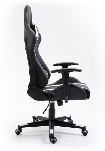 Ak furniture Herní křeslo F4G FG33 černé/bílé