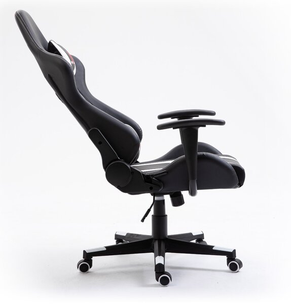 Ak furniture Herní křeslo F4G FG33 černé/bílé