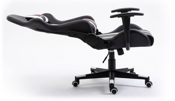 Ak furniture Herní křeslo F4G FG33 černé/bílé