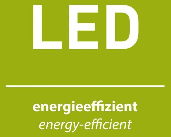JUST LIGHT LED stolní lampa černý kruh minimalistické šňůrový vypínač 3000K LD 15395-18