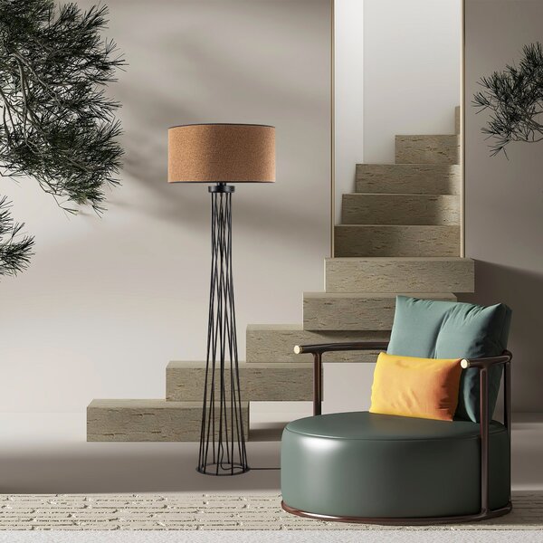 ASIR Stojací lampa TALL hnědá