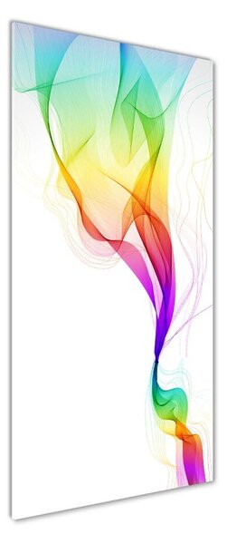 Vertikální Fotoobraz na skle Barevná abstrakce osv-61042028