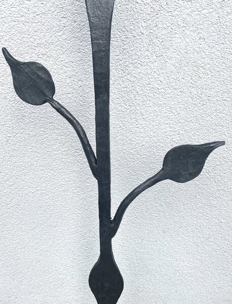 Sklárna Častolovice - Zahradní lampa kovářská - květina
