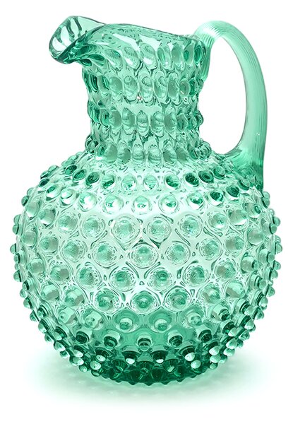 Sklárna Častolovice - Džbán 2l - Hobnail - Ananas - beryl