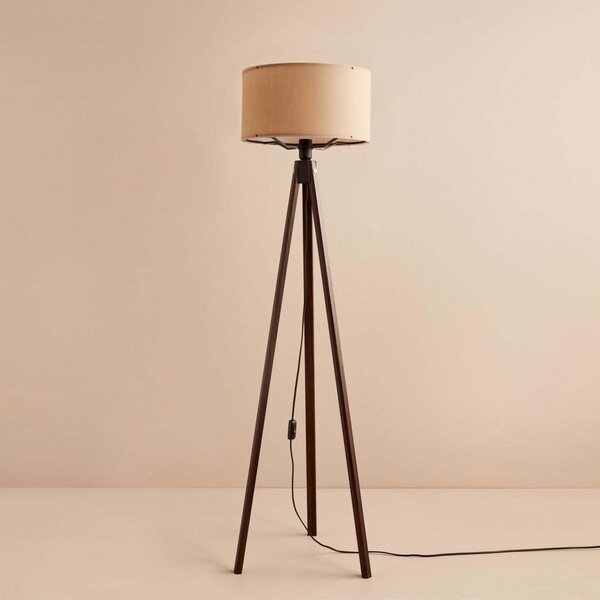ASIR Stojací lampa AYD-3448 tmavá a béžová