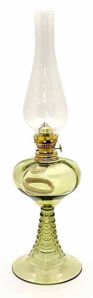 Sklárna Častolovice - Petrolejová lampa Mirka - lesní zelená