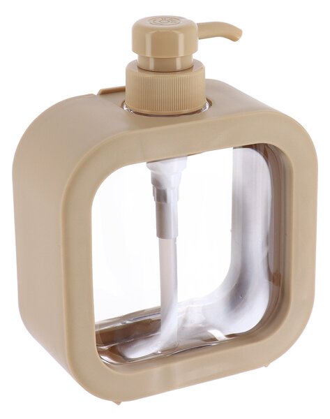 Dávkovač mýdla Creamy, béžová, 500 ml