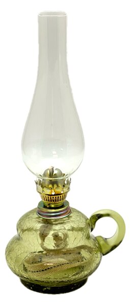 Sklárna Častolovice - Petrolejová lampa Anna - Krakle - lesní zelená