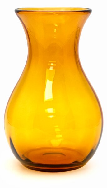 Sklárna Častolovice - Váza 25cm - Bambus - amber
