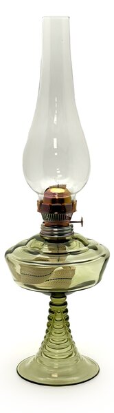 Sklárna Častolovice - Petrolejová lampa Milada - lesní zelená