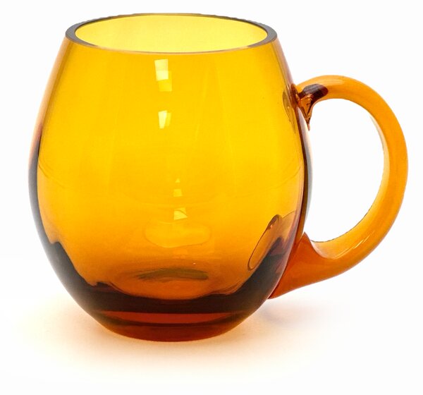 Sklárna Častolovice - Půllitr 0,5l - Bambus - amber